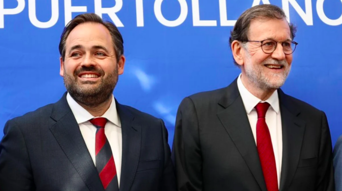 Paco Núñez y Mariano Rajoy. Imagen recogida de medios de Albacete