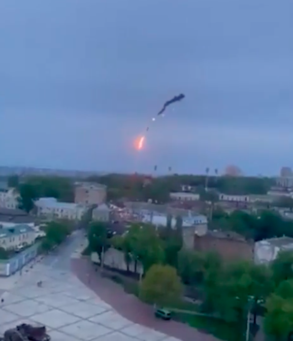 Ataque de drones rusos en Kiev. Fuente: Europa Press